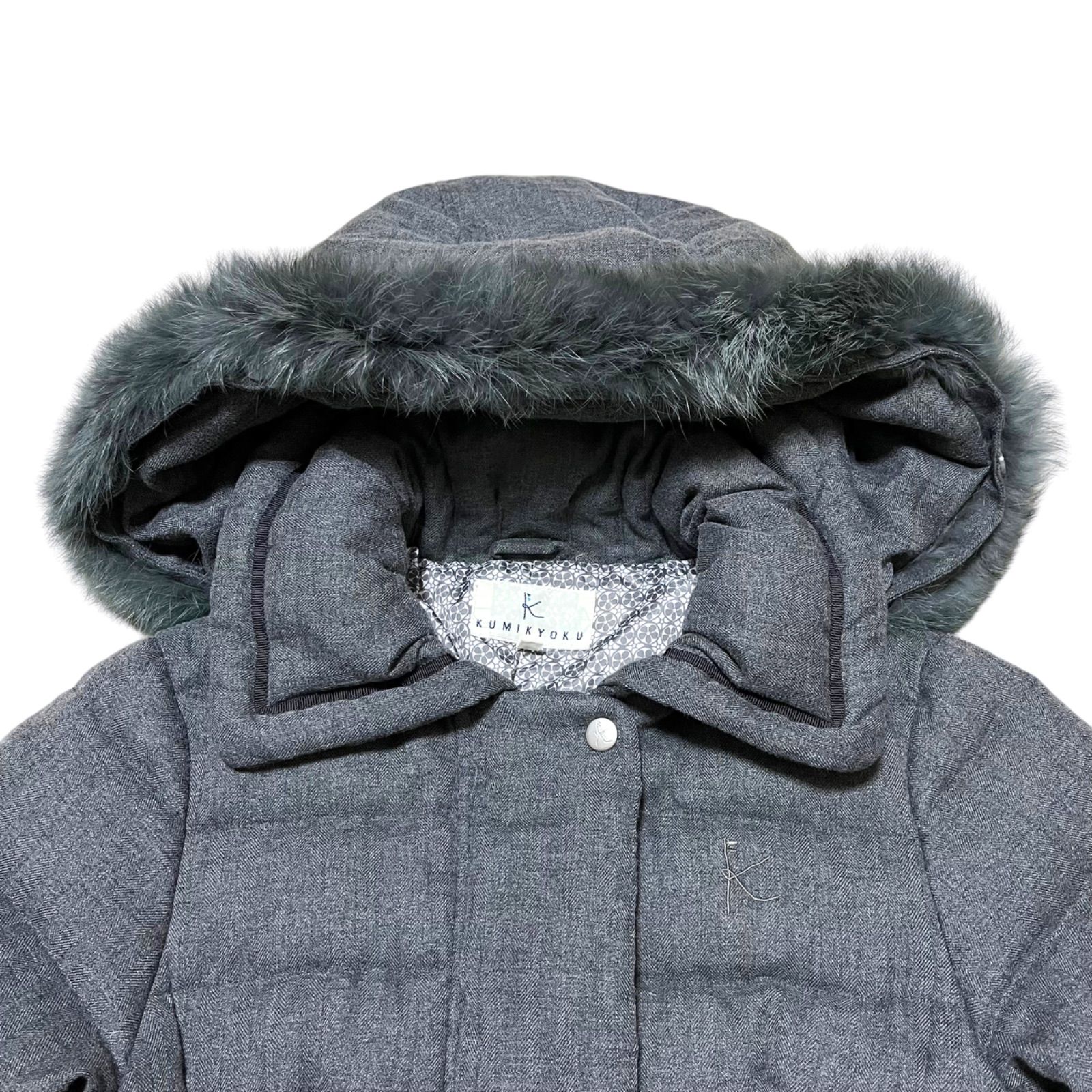 組曲 クミキョク キッズ ダウンコート フェザー 130 - メルカリ 