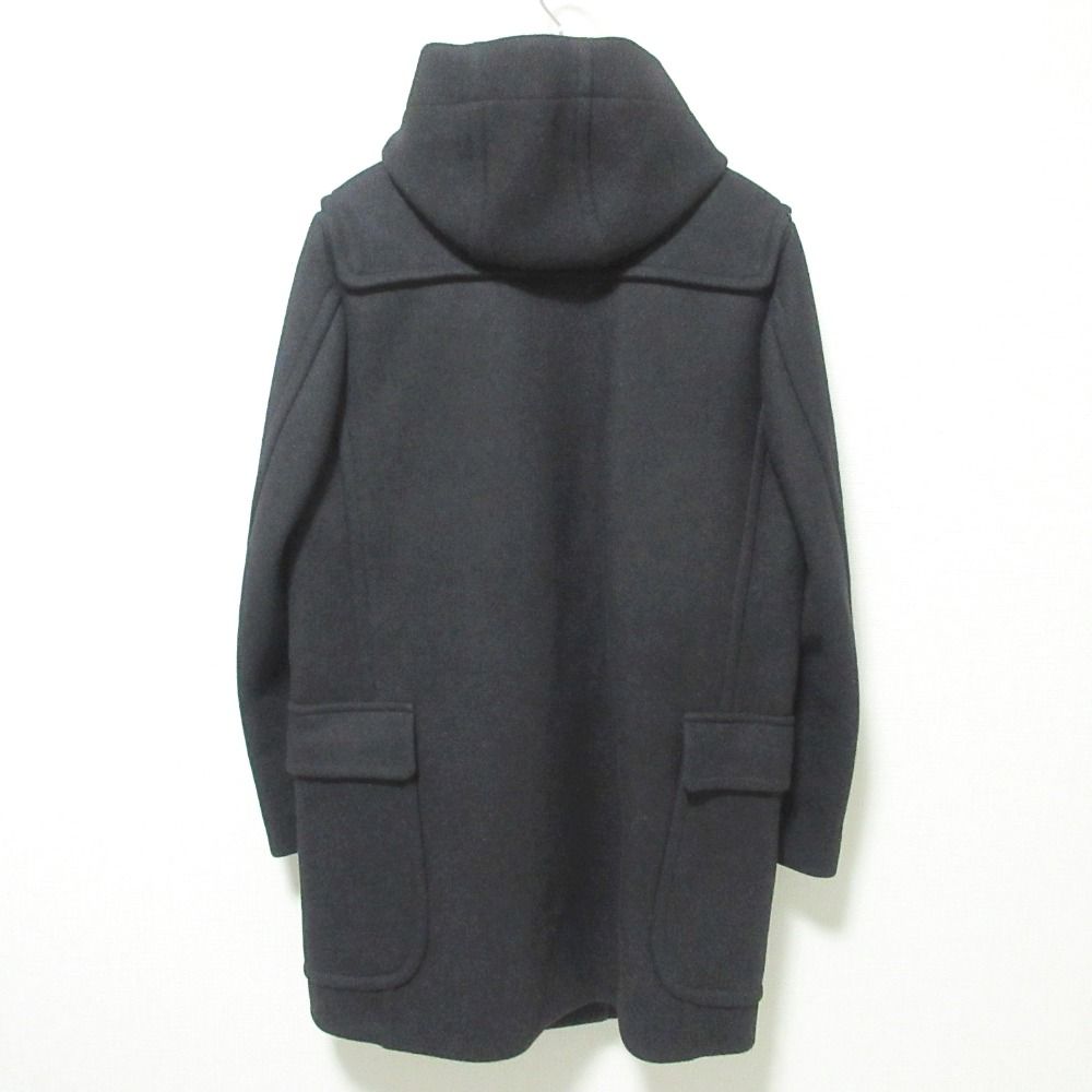 美品 DRAWER ドゥロワー ウール フーデッド ダッフルコート 38