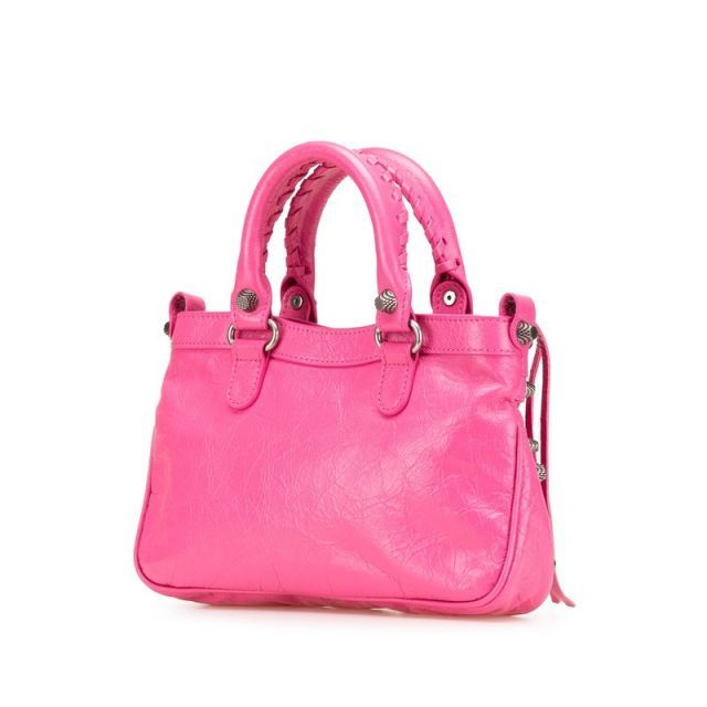 BALENCIAGA バレンシアガ ショルダーバッグ - ピンク 【古着】【中古  