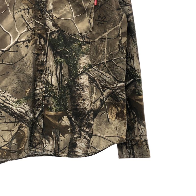中古】Supreme Realtree Camo Flannel Shirt サイズM シュプリーム[91