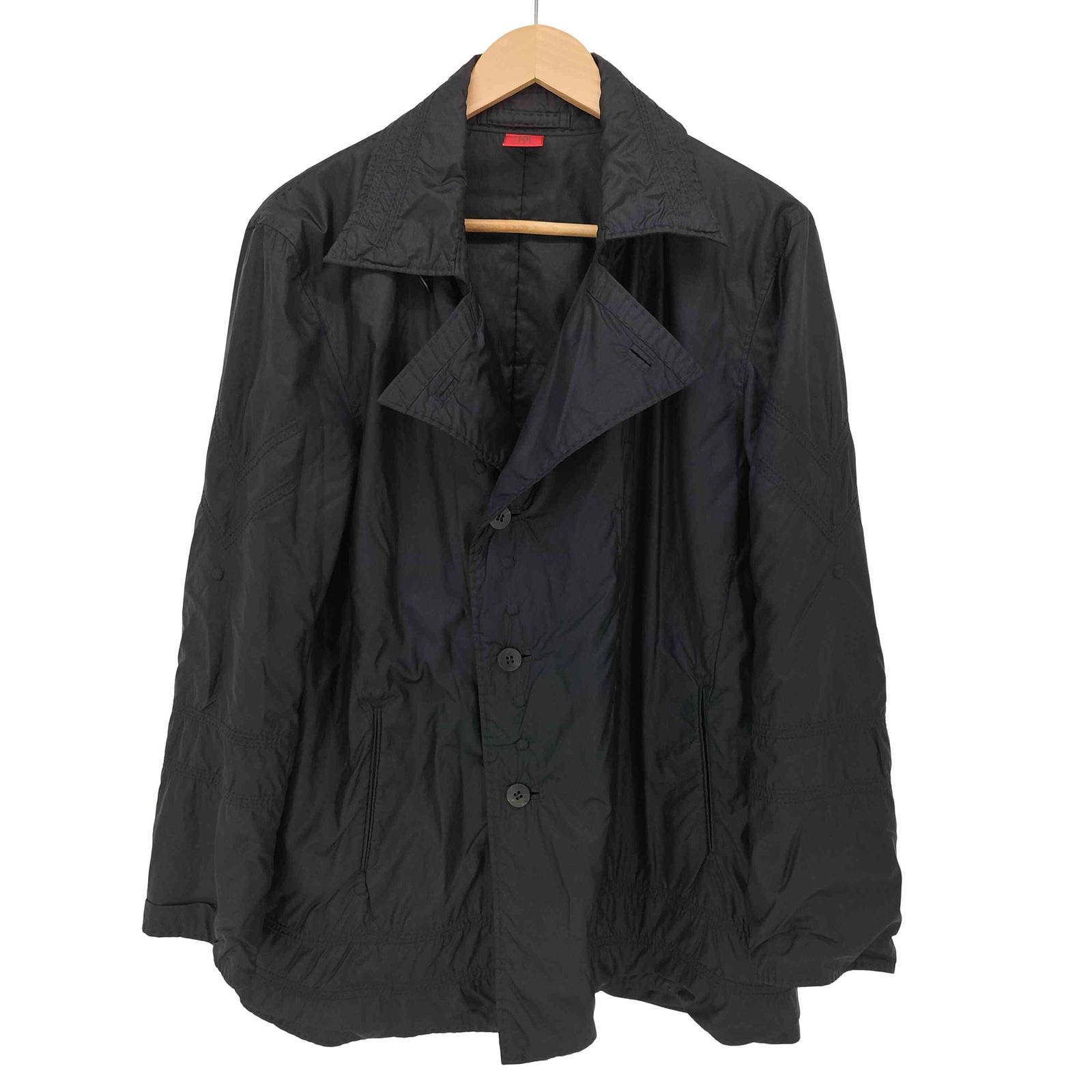 イッセイミヤケ ISSEY MIYAKE Haat エンボス加工 ナイロン