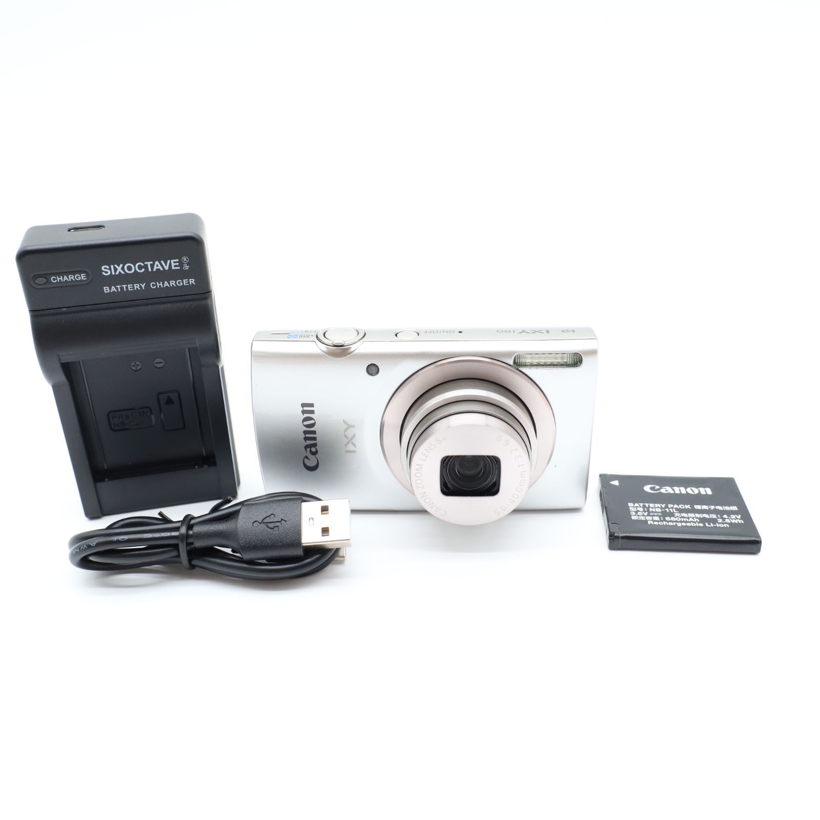 ≪極上品≫ Canon IXY アウトレット 180 ボディ シルバー
