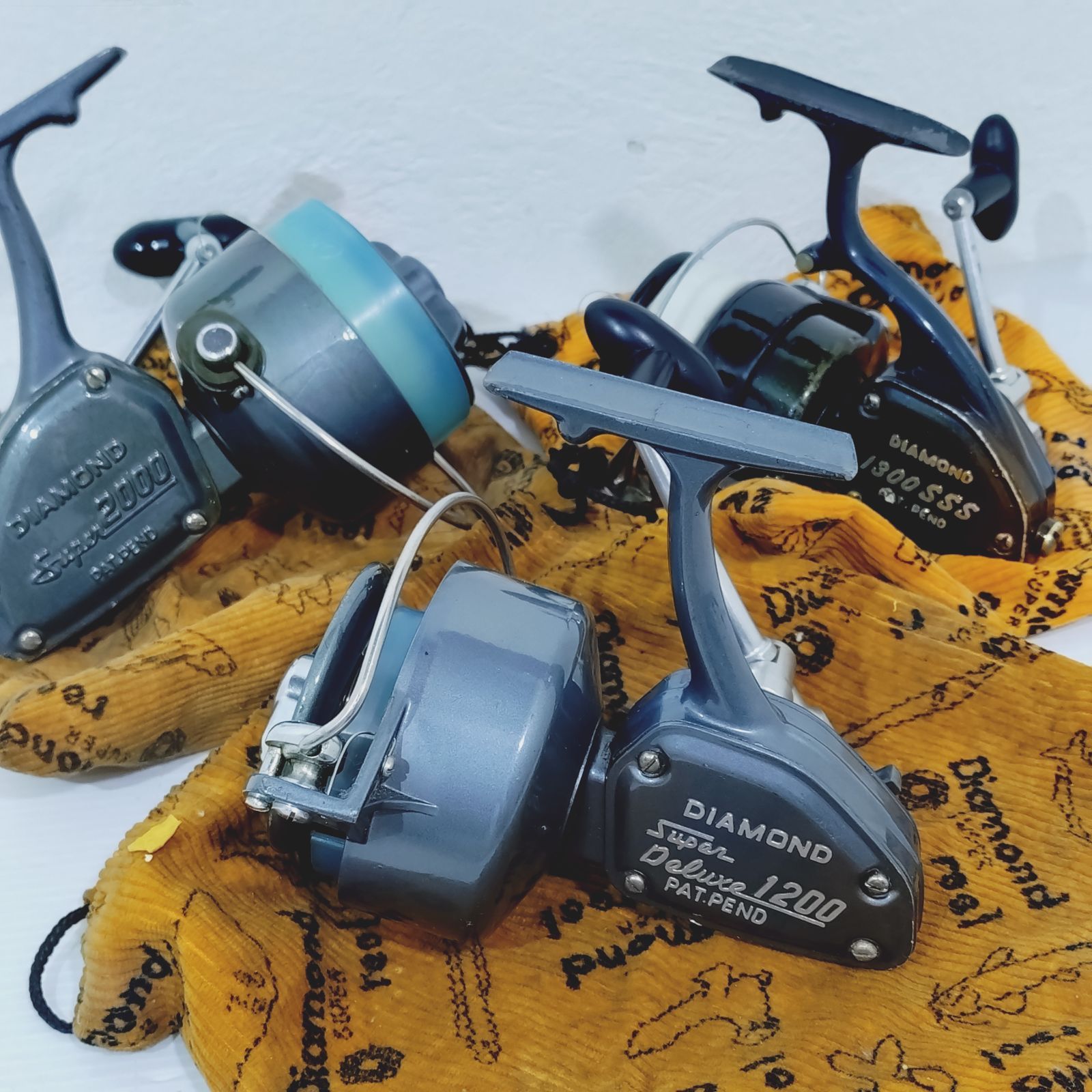 DIAMOND VS MICRO7 スピニングリール 大森製作所　古いリールです 大森製作所 ダイヤモンドリール買い取りました古いリール高く