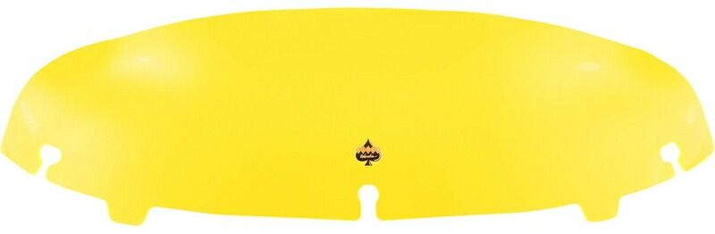 KOLOR FLARE ウインドシールド 4インチ イエロー アイス 2014〜25年FLHT 2014〜23年FLHX