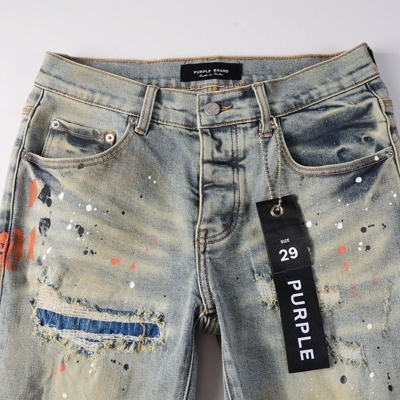 PURPLE BRAND パープルブランド Lava Laser Tie-Dye Jeans タイダイスキニーデニムパンツ ジーンズ ピンク P001-MLSD323 PURPLE BRAND(パープルブランド) サイズ:28 Lava Laser Tie-Dye