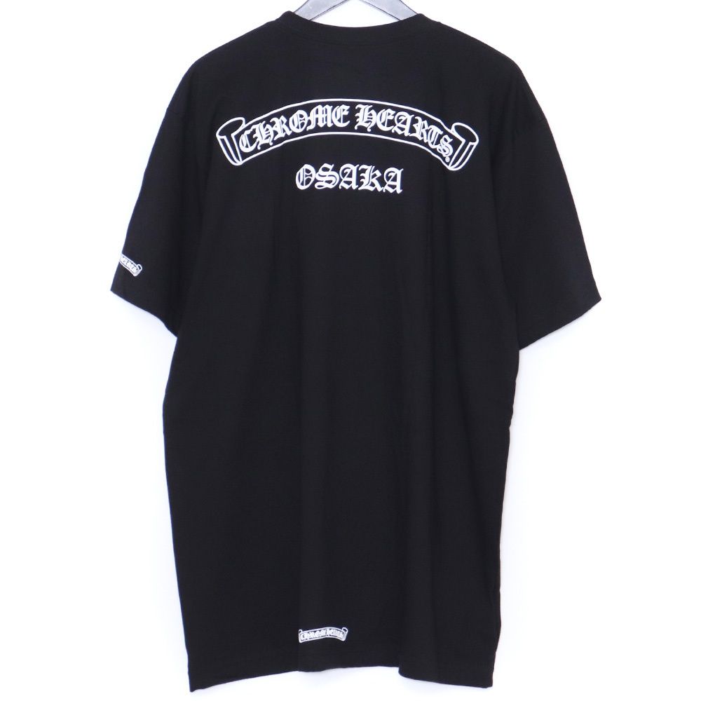 未使用 CHROME HEARTS スクロールラベル Tシャツ 大阪限定 XL