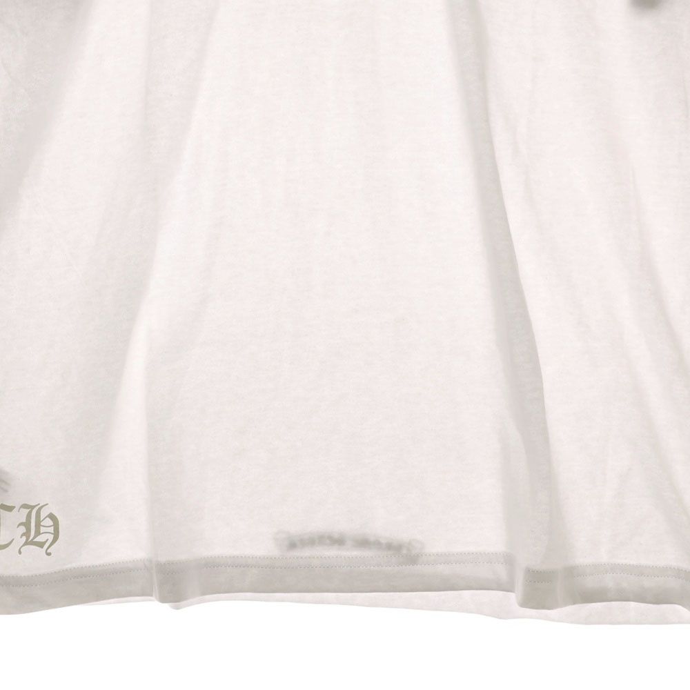 CHROME HEARTS (クロムハーツ) CH T-SHRT スクロールラベル