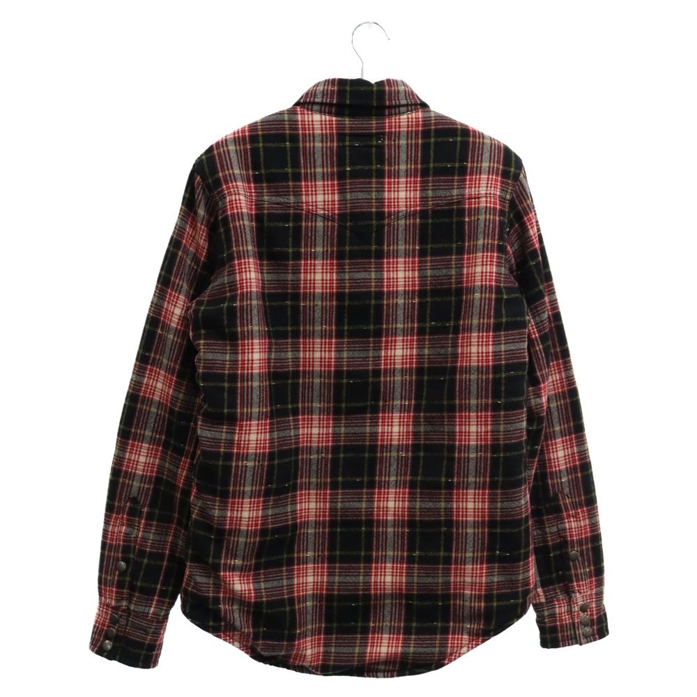 SAINT LAURENT PARIS (サンローランパリ) 19AW ボアチェックシャツ