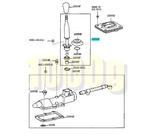 トヨタ純正 超 品 マークⅡ ヴェロッサ JZX110 シフトレバー マニュアル 2000 10-2004 11 MT用 FFCRYSTALESIA_COM