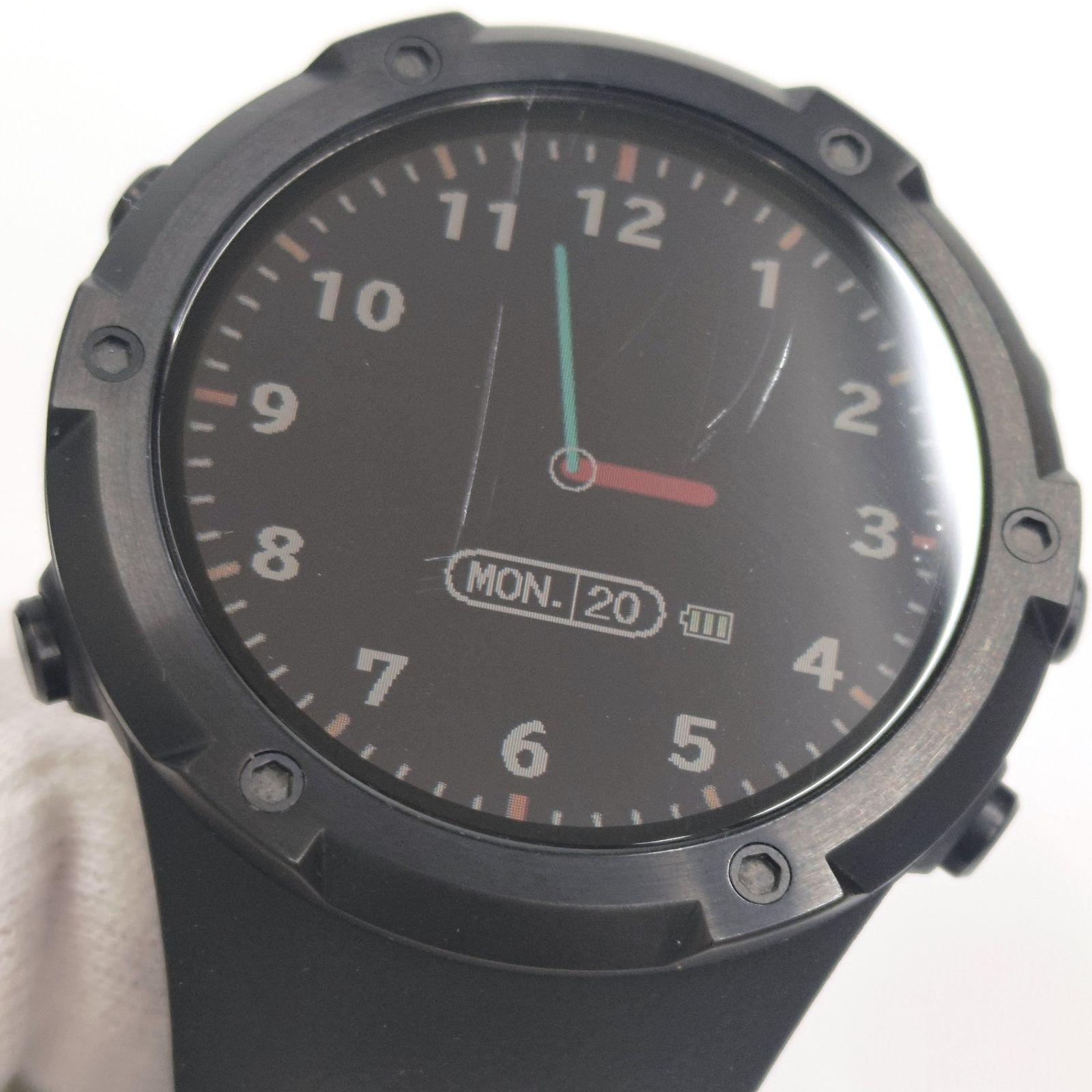 テクタイト ショットナビ ShotNavi Evolve PRO GPS ゴルフナビウォッチ 通電 済み JA-24859