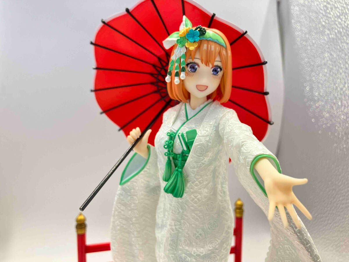 中野四葉 白無垢 F:NEX限定 フリュー 五等分の花嫁∬」より中野四葉が白無垢姿で1/7スケールフィギュア化