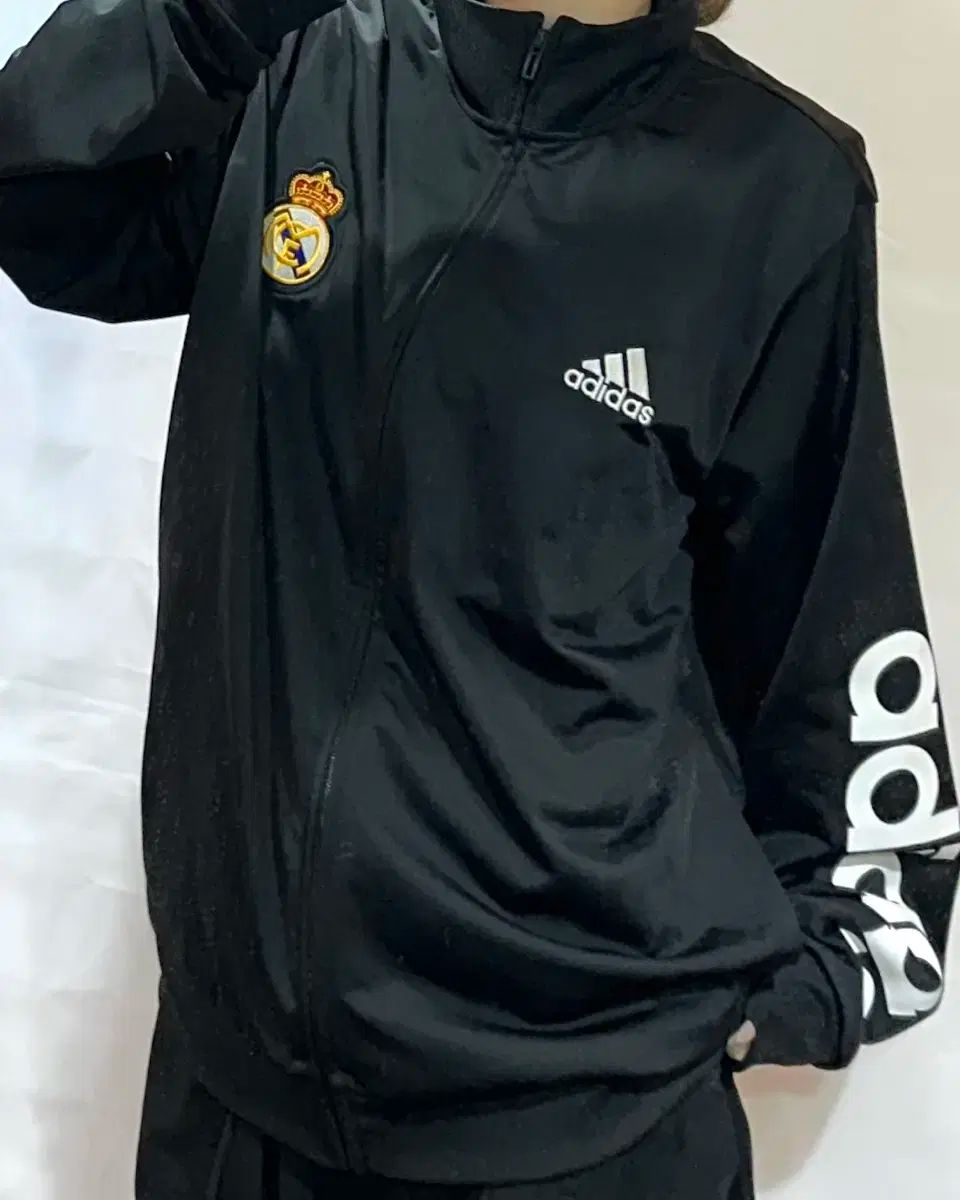 adidas アディダス ルマドリード ブラック トラックジャージ