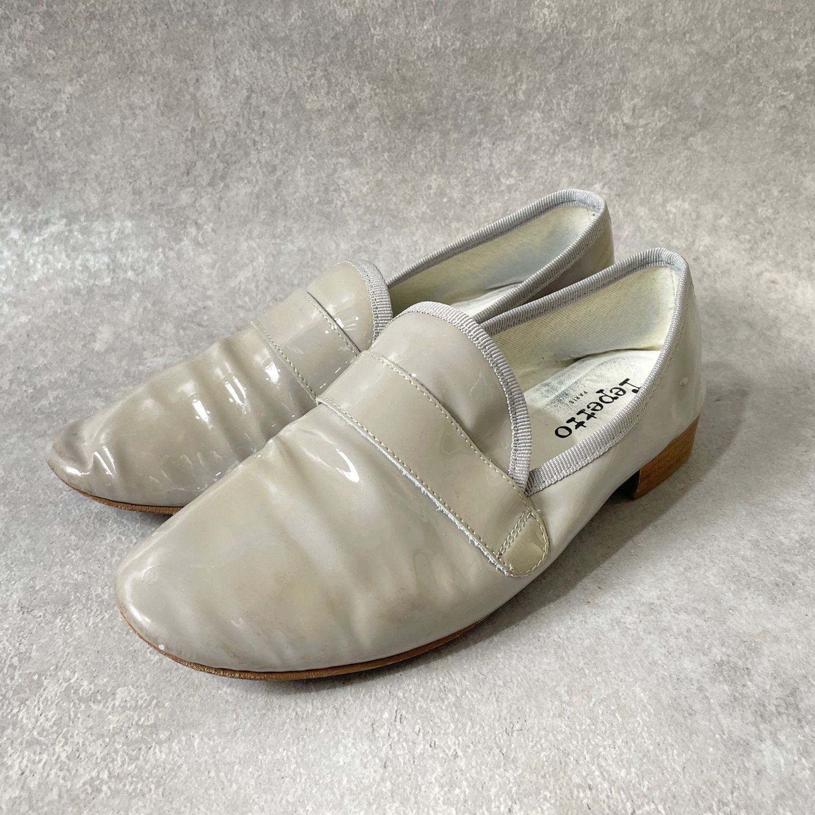 定価6.8万 Repetto Michael Loafers ローファー エナメル フランス製 