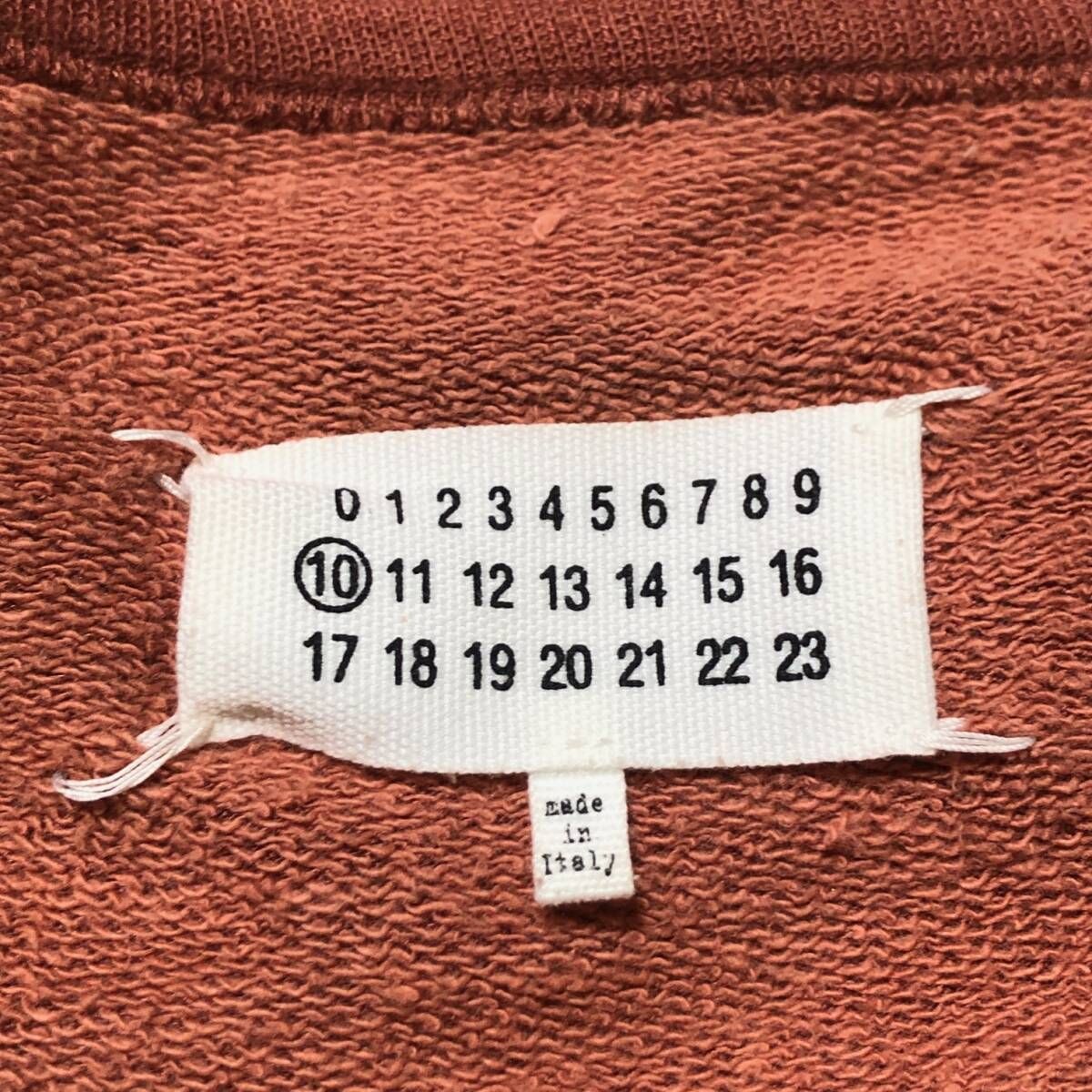 小売 12SS Maison Martin Margiela 10 ダメージデザインスウェット