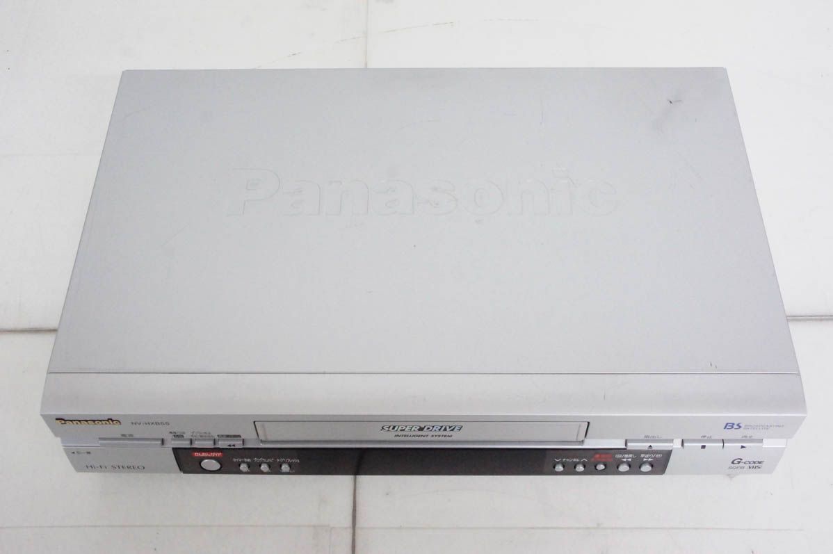パナソニック NV-HXB55 BSチューナー内蔵VHSハイファイビデオ