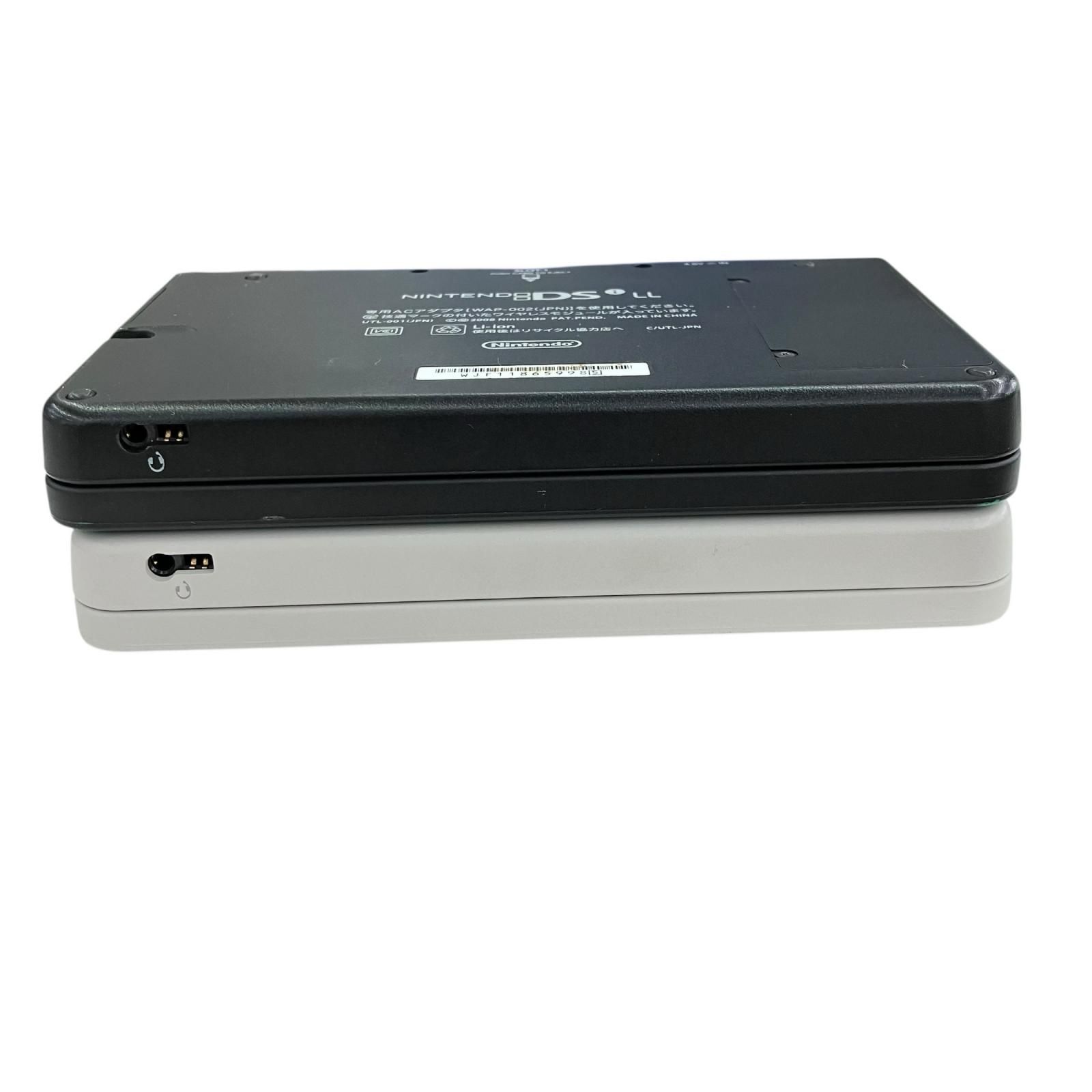 186000 現状品 Nintendo 任天堂 ニンテンドウ ニンテンドーDSi LL UTL-001 ホワイト グリーン 2点 UP786_INFO