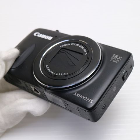  PowerShot SX 600 HS ブラック デジカメ Canon 本体 01000 コンパクトデジタルカメラ デジタルカメラ