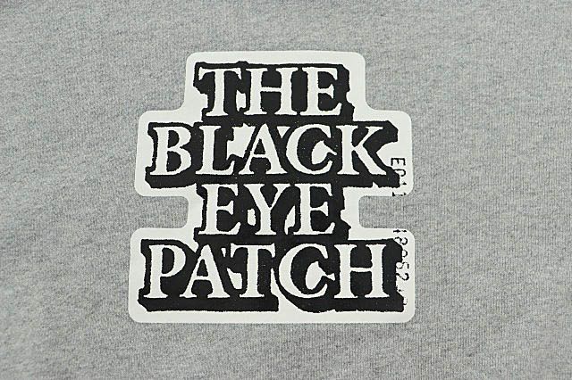 ブラックアイパッチ THE BLACK EYE PATCH OG LABEL CREW SWEAT ブラックアイパッチ THE BLACK EYE PATCH OG LABEL CREW SWEAT