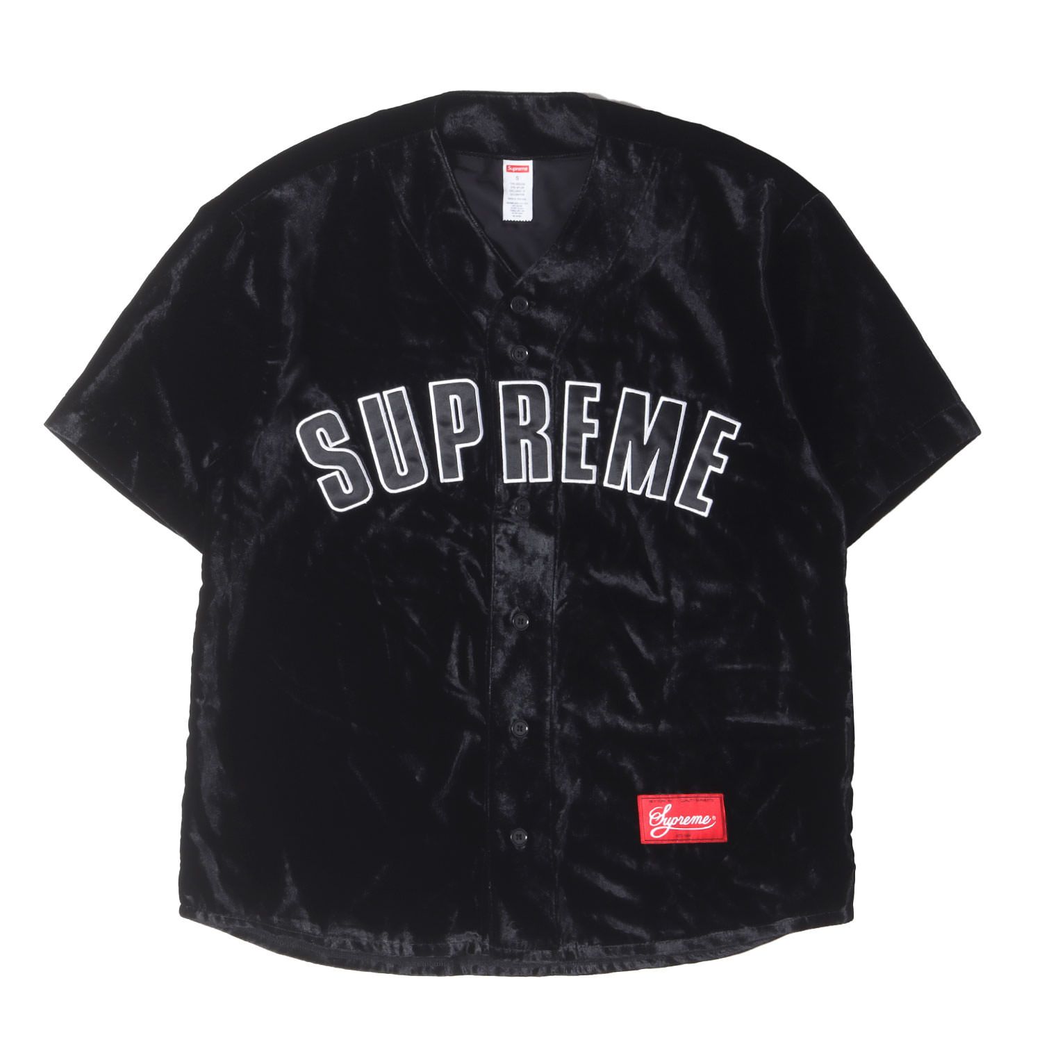 supreme ベースボールシャツ　ブラック　Mサイズ Supreme - Corduroy Baseball Jersey - UG.SHAFT