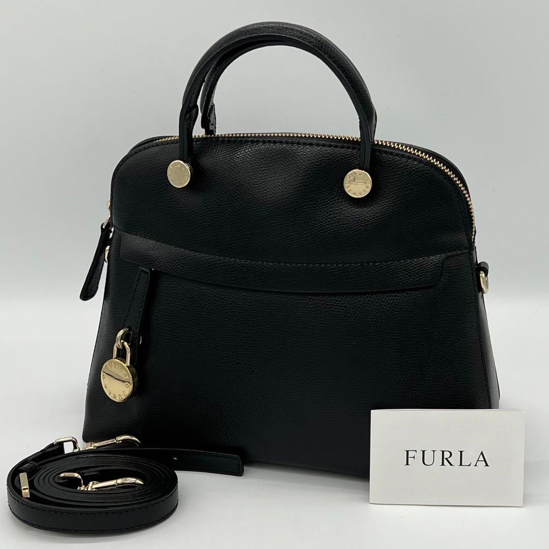 ✨️美品✨️FURLA Piper ハンドバッグ 2way ショルダーバッグ - メルカリ