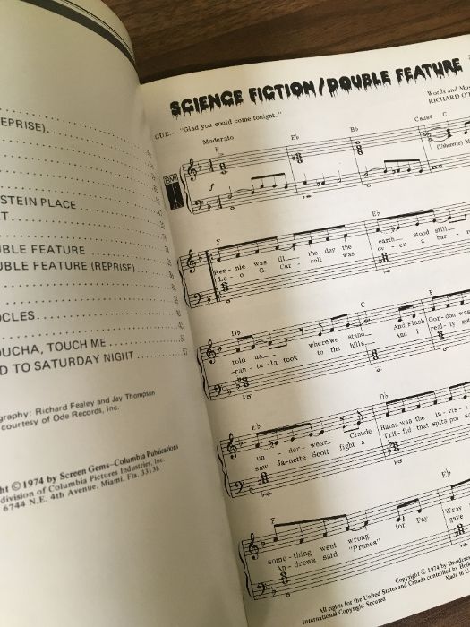 値下げ★楽譜ロッキーホラーショーROCKY HORROR SHOWミュージカル 洋書/楽譜＞THE ROCKY HORROR SHOW ロッキー・ホラー・ショー