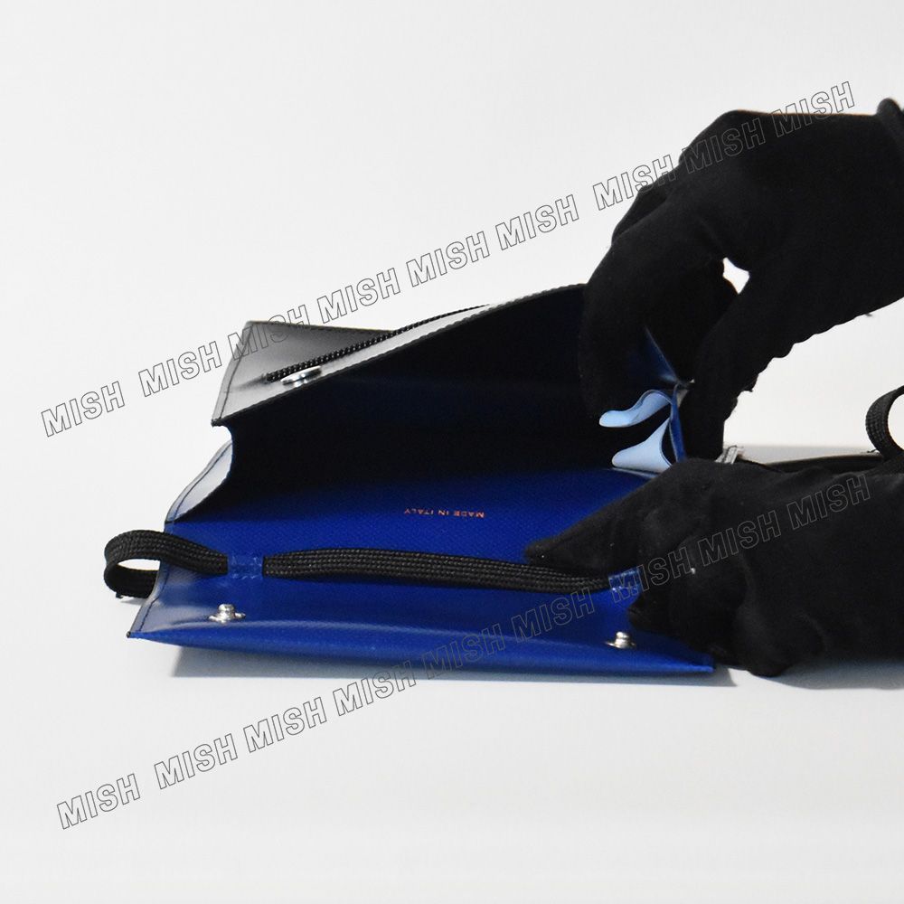 マルニ ショルダーバッグ PVC ロゴ バイカラー SBMQ0036A0 メンズ