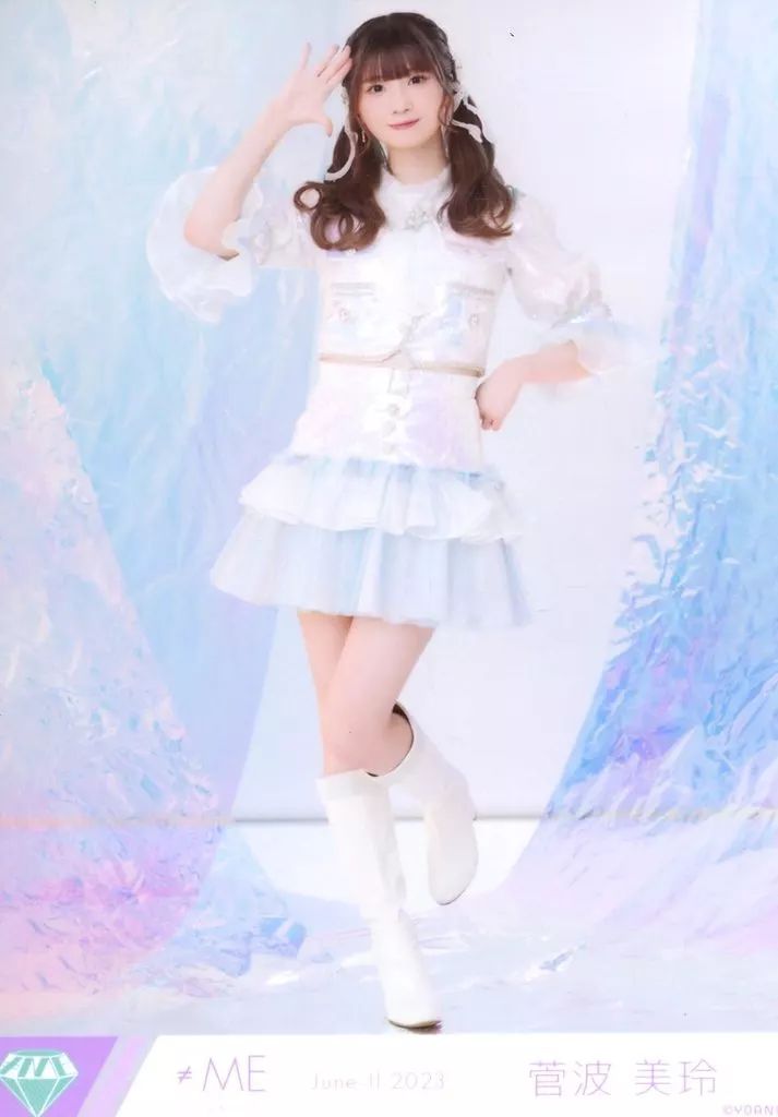 中古】生写真(女性) ノットイコールミー(≠ME)/菅波美玲/全身