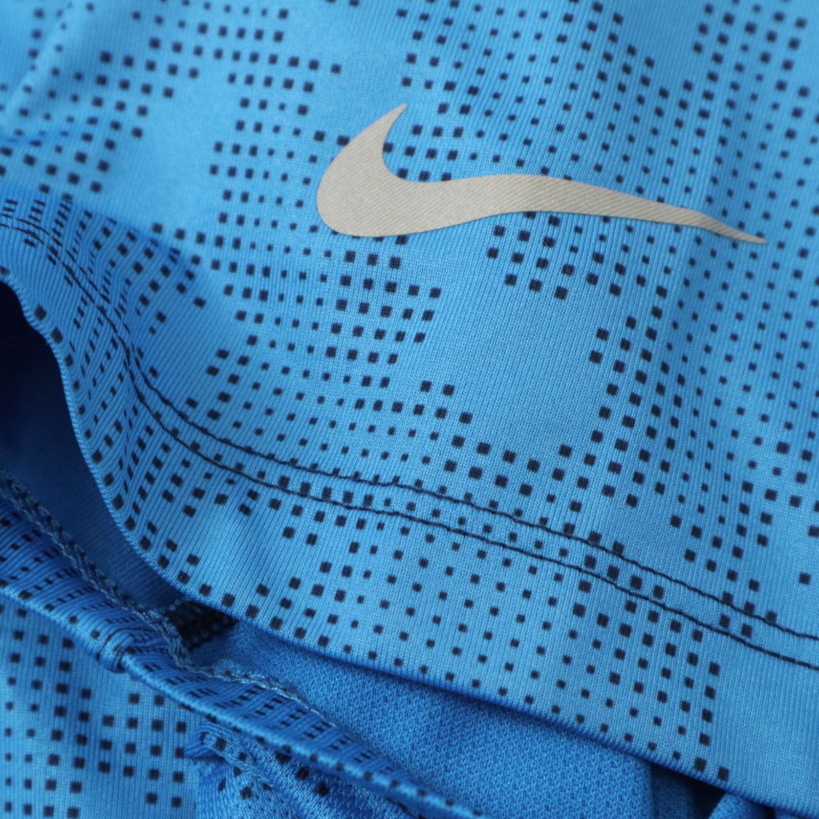 NIKE golf ナイキゴルフ 総柄 ポロシャツ 速乾性 NIKE GOLF ナイキ ゴルフ DRI-FIT 吸水速乾☆ ロゴプリント 半袖