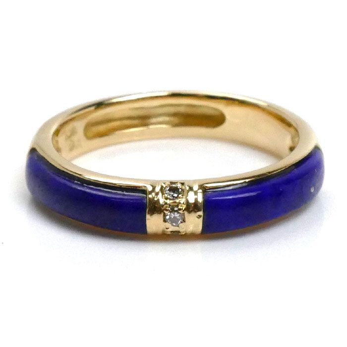 NOBUKO ISHIKAWA 石川暢子 K18YG イエローゴールド ラピスラズリ  