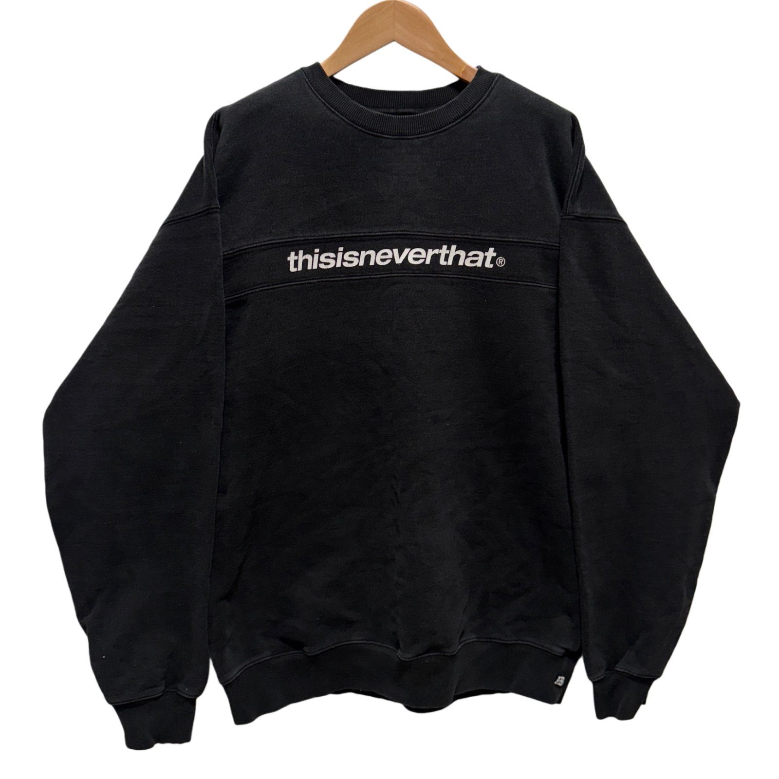this is never that スウェットL セール】OL-Logo Crewneck（スウェット）｜thisisneverthat
