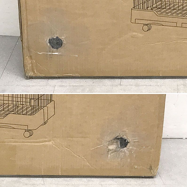 D8407◆訳あり ♥ キャットケージ 猫 ケージ 1段 2段 3段 多頭飼い 脱走防止 ハシゴ ハンモック ドア付き トレー付き キャスター付き ペット用品 Shinyever HHCW-1 STEELWINDOWSANDDOORS_COM