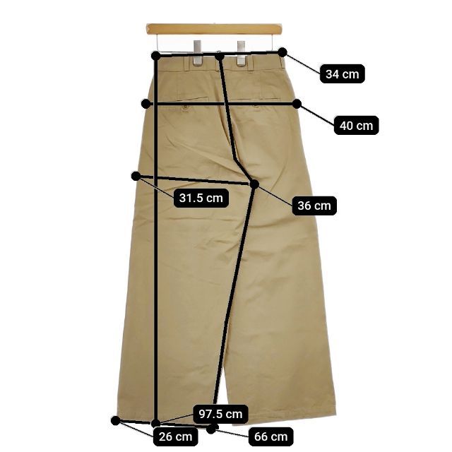 セール YAECA チノパン ストレート KHAKI 〔レディース〕 YAECA