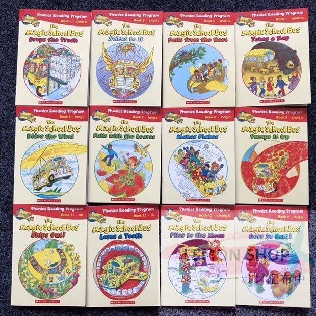 The Magic School Bus 12冊セット 英語絵本 洋書 英語勉強