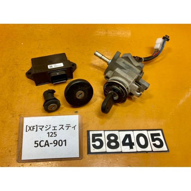 XF 58405 ヤマハ YAMAHA マジェスティ125 FI 5CA-901 キーセット 鍵 キー