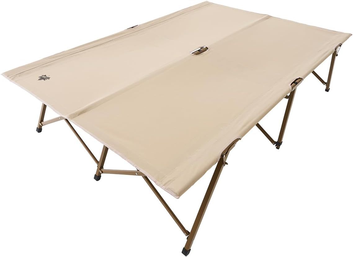 ロゴス LOGOS Tradcanvas オートレッグコット DUO アウトドア キャンプコット 二人用 折りたたみ 耐荷重240kg