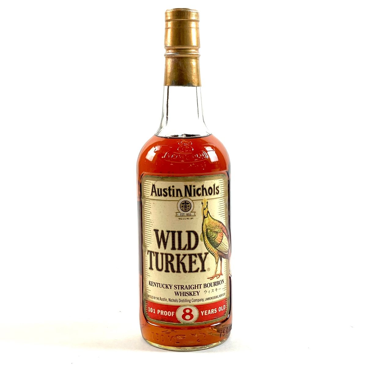 ワイルドターキー WILD TURKEY 8年 旧ボトル バーボン 750ml