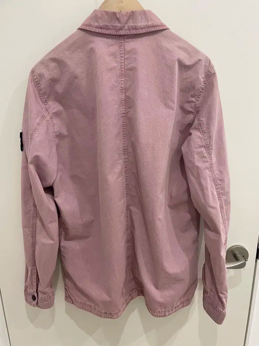 STONE  ピンク ジャケット STONE ISLAND(ストーンアイランド) ワッペン オーバーサイズ