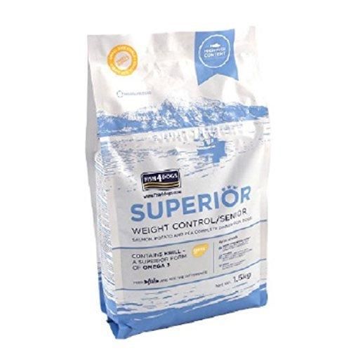 フィッシュ4ドッグ Fish 4 Dogs スーペリア ウェイトコントロール 体重管理 3kg 1.5kg×2P