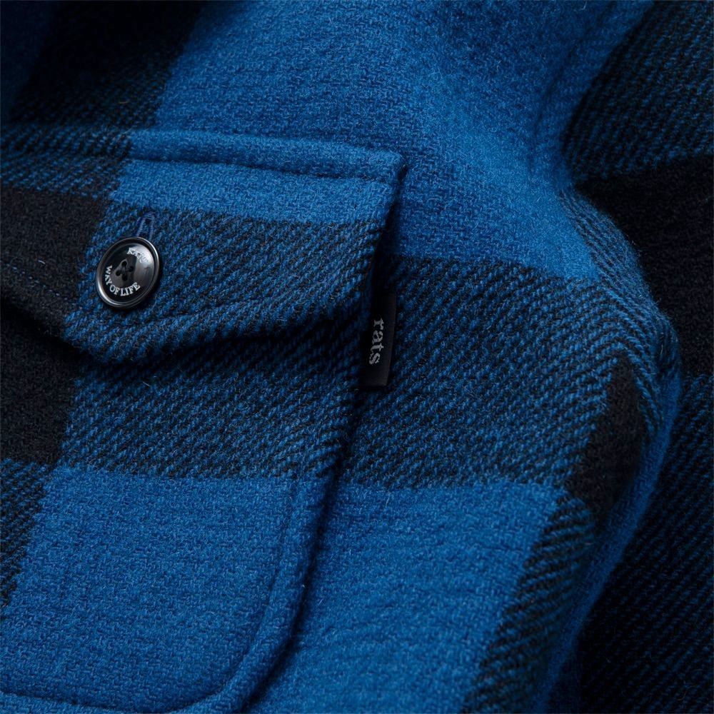 RATS/BUFFALO CHECK SHIRT JKTシャツJKT RATS - RATS BUFFALO CHECK SHIRT JKTの通販 by DWD shop
