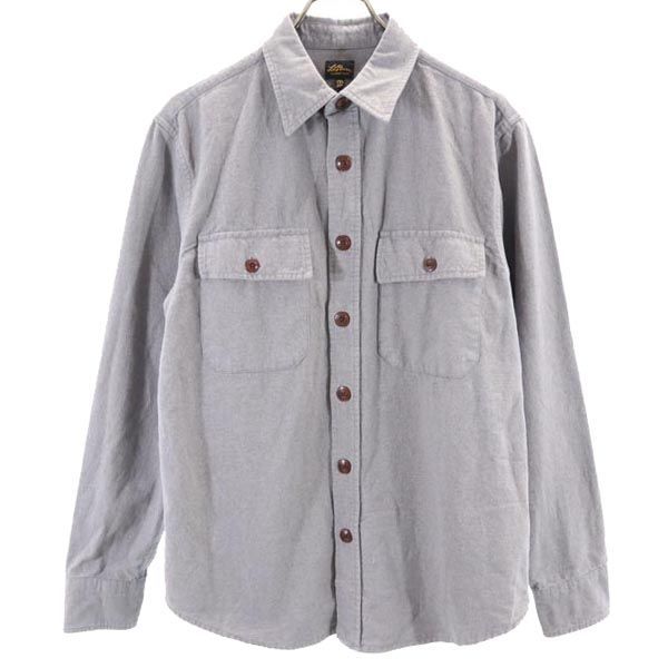 エルエルビーン アウトドア 長袖 シャツ S グレー系 L.L.Bean メンズ 【中古】  【230914】