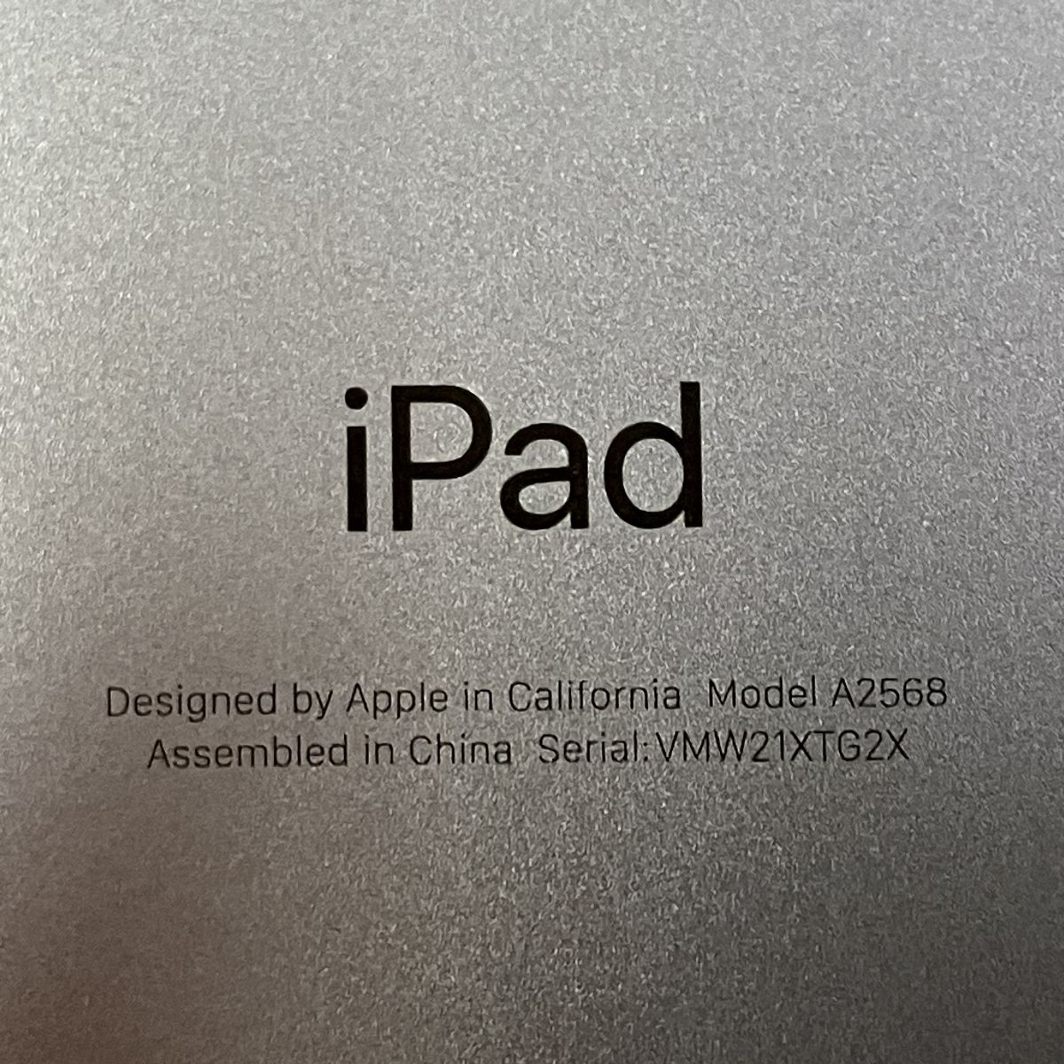 A iPad