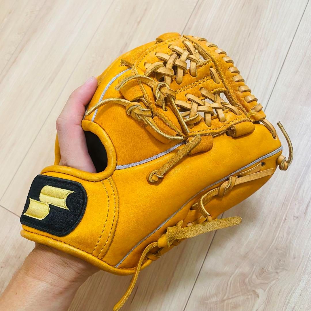 ★良品★SSK スペシャルオーダーメイド 硬式軟式兼用 トレーニンググラブ 右投 ☆良品☆SSK スペシャルオーダーメイド 硬式軟式兼用