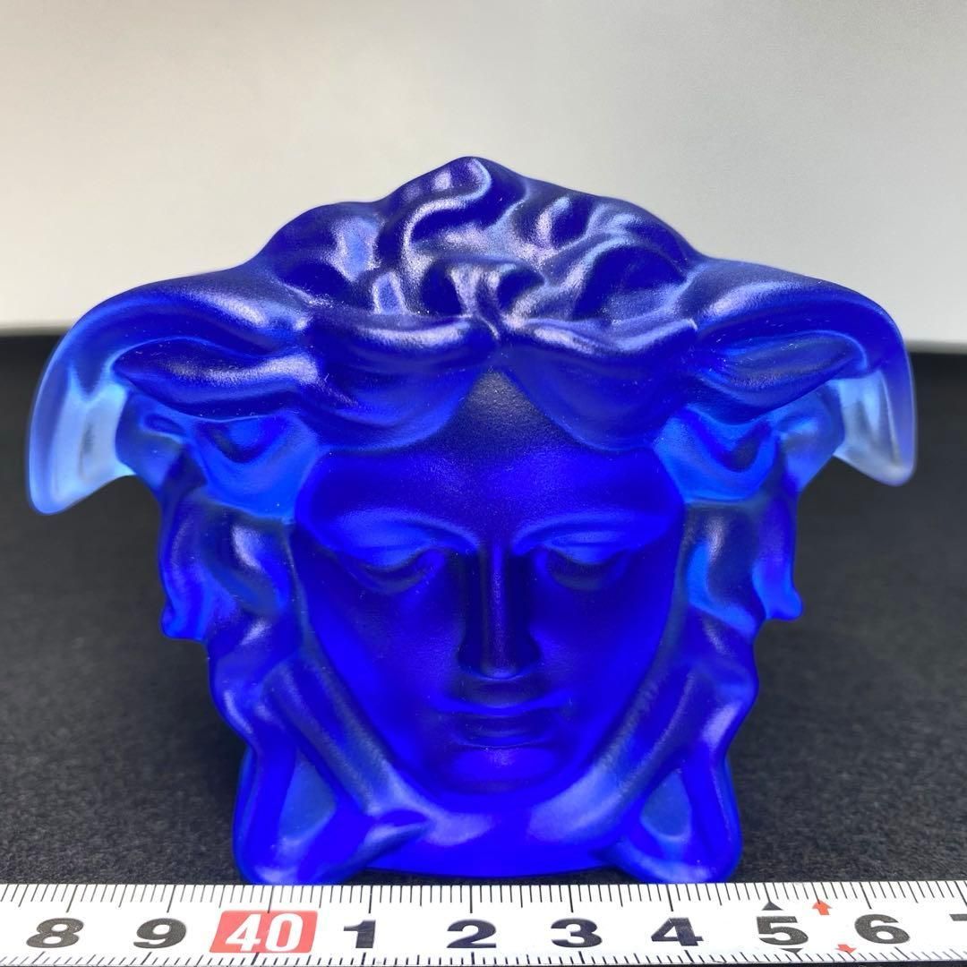 ヴェルサーチ メデューサ 置物 トヒチル 幅約10㎝ 東な6-0421 1F