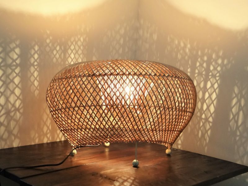 専用になります。 【値下げ】バンブーフロアランプ 大型 間接照明