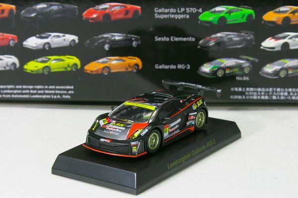 中古品＞京商 1/64 ランボルギーニ ガヤルド RG-3 #88