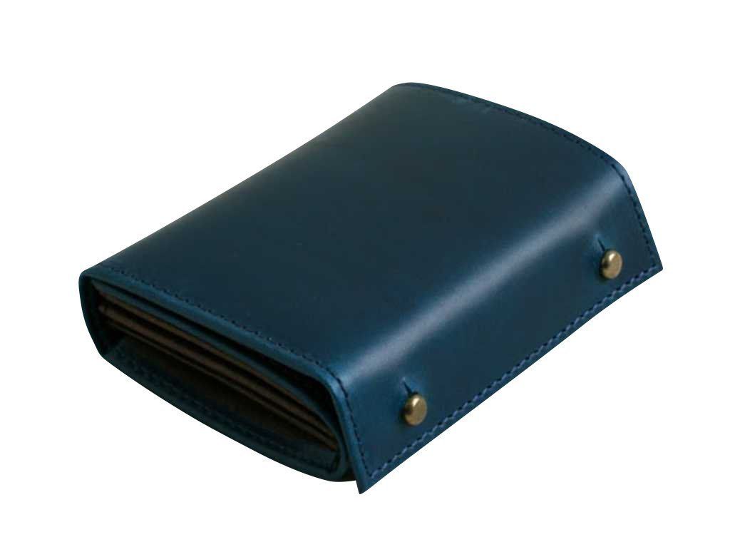 [エムピウ]m+ 折り財布 MF2p25 blue [ブルー]