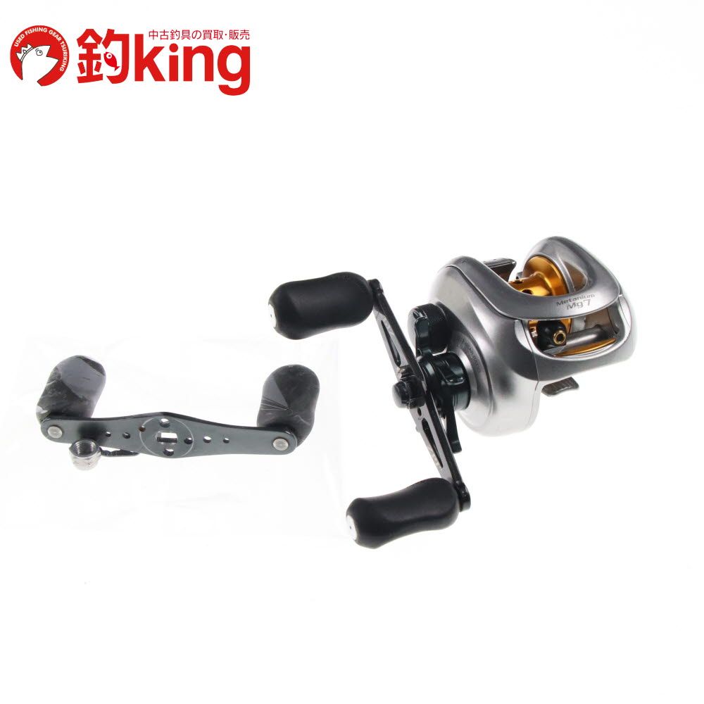 中古】 シマノ メタニウム Mg7 ZPI カーボンハンドル 80mm 右