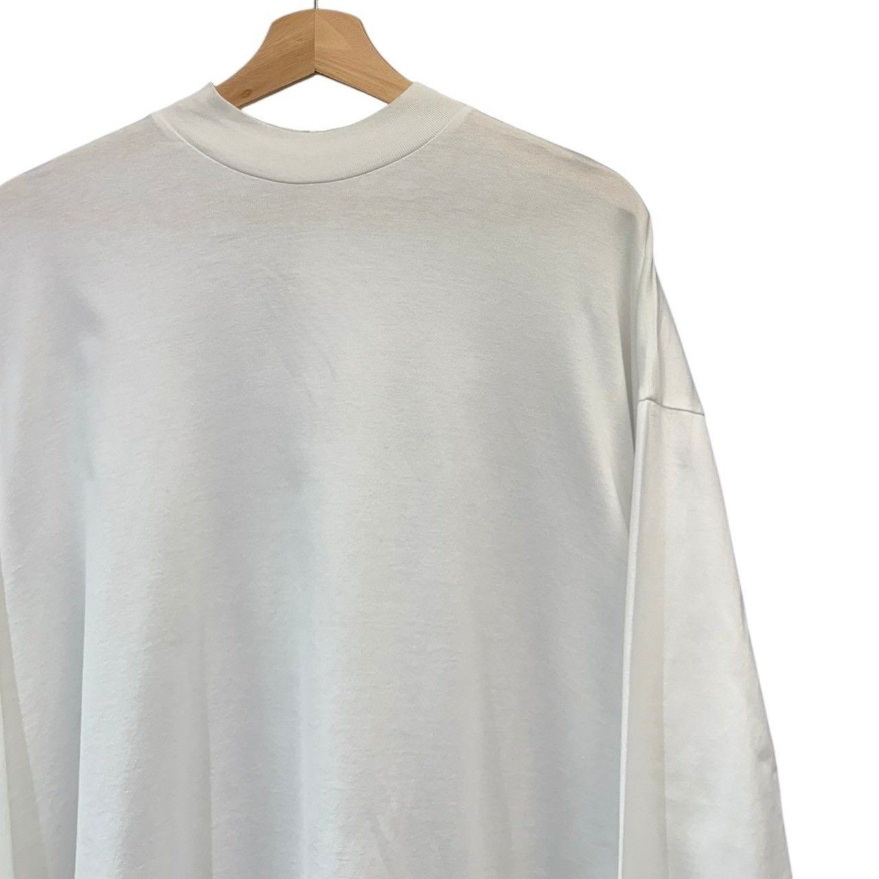 ENFOLD エンフォルド 25SS HIGH-NECK SLIT PULLOVER ハイネック