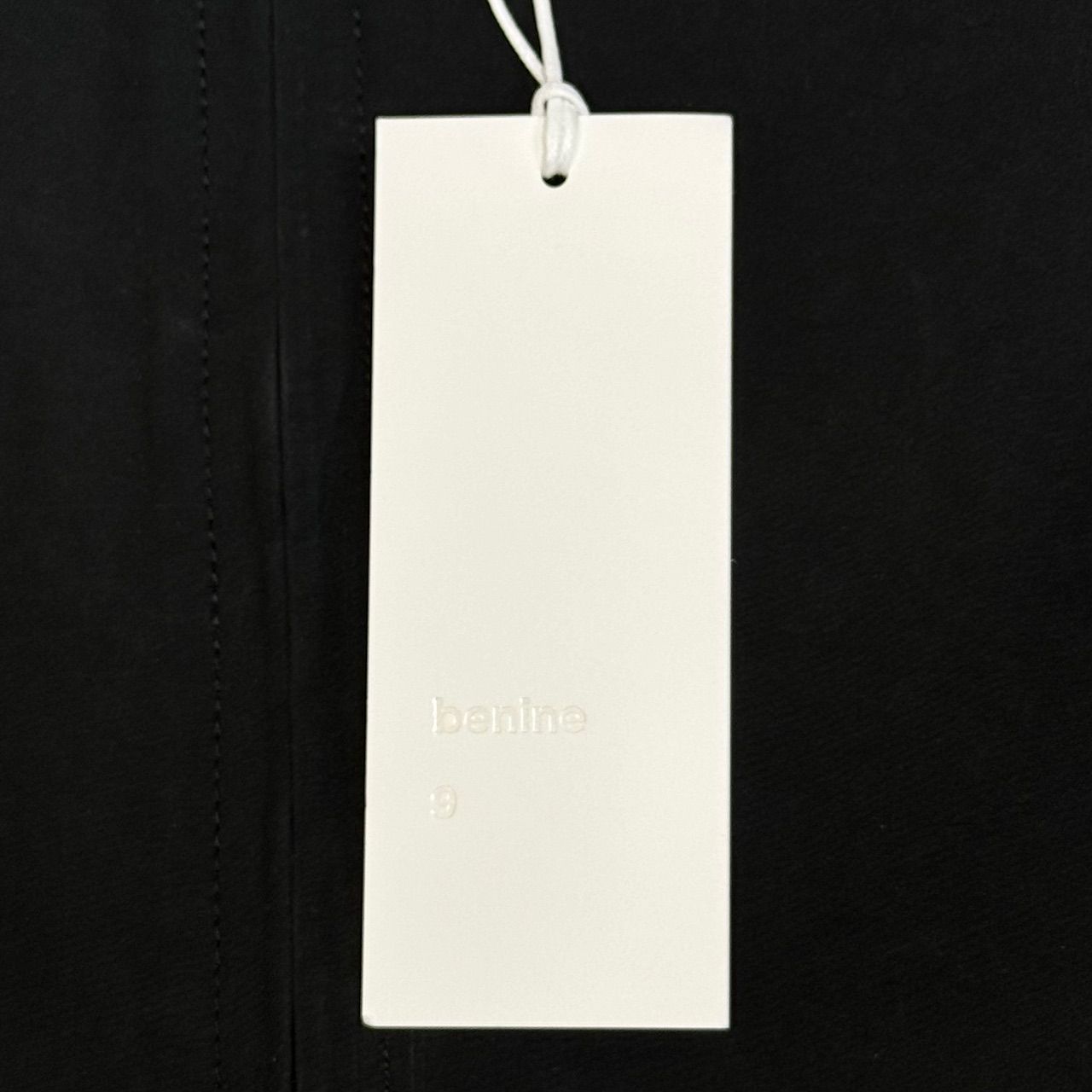 定価66000円 新品 benine 9 24SS Belima Powdery Touch Harrington 