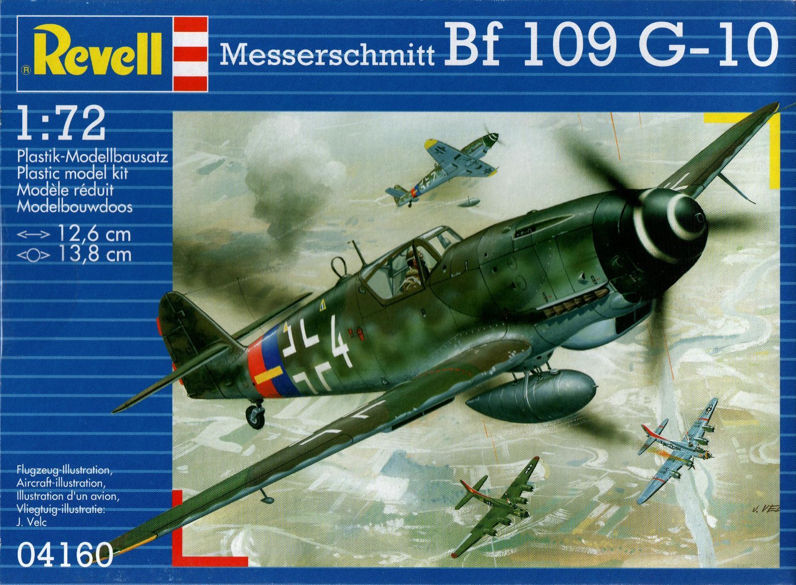 メッサーシュミット Bf109G-10 1/72 ドイツレベル - メルカリ